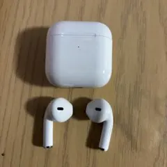 AirPodsレプリカ本体 ホワイト 充電ケース付き