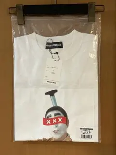 志村けん バカ殿 GOD SELECTION xxx Tシャツ XL 半袖 白