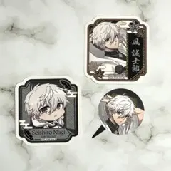 ブルーロック スマイルベースカフェ 天狗茶亭 特典 ステッカー ピック 凪誠士郎