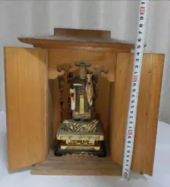 現世利益 九尾狐 荼枳尼天 仏像 厨子 - メルカリ