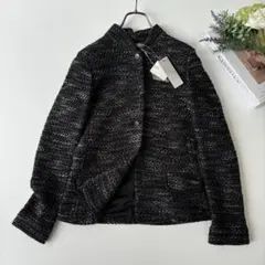 【新品・タグ付き】セオリーリュクス ジャケット ツイード リネン混 38 春