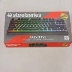 11)SteelSeries APEX 3 TKL キーボード 本体のサムネイル