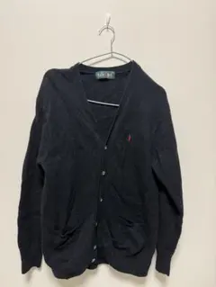 イーストボーイ 制服カーディガン 毛100% ブラック 11号