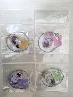 summer pockets 　2連ワイヤーアクリルキーホルダー　4点セット