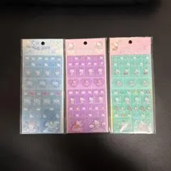 ハローキティ タイルシール 3枚セット