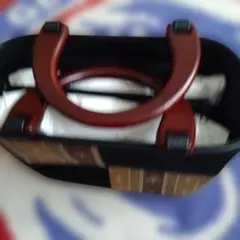 大島紬リメイクバッグ★