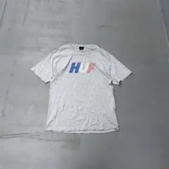 00s HUF トリコロール　 USA製　プリント　半袖　tシャツ　カットソー