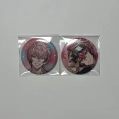 にじさんじ 赤城ウェン 缶バッジ ハフアニ 1周年