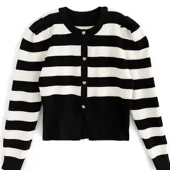 GRL ボーダー カーディガン