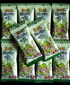 HBAF ワサビ味アーモンド 35g ✕10のサムネイル
