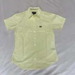 POLOJEANS　RALPH LAUREN　黄色半袖シャツ　メンズＳ
