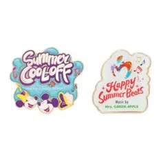 新品未使用　ディズニーリゾート×ミセスグリーンアップル　コラボ　ピンバッジセット