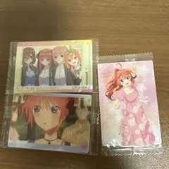 五等分の花嫁 ウエハースカード 3枚セット