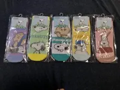 スヌーピー 5足セット ソックス　靴下