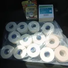 医療用テープ　非伸縮性テーピング25㎜×12m11巻