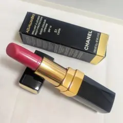 廃盤品 1度使用 CHANEL アクアルミエール 51 口紅