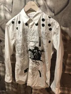 【激レア】コムデギャルソンシャツ 長袖シャツ バスキアコラボ 18AW 名作 2025年最新】comme des garcons basquiatの人気アイテム - メルカリ