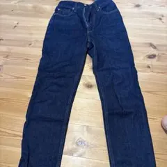 ストレートデニム XS ダークブルー