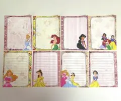 ディズニープリンセス　ミニ6穴　メモ　リフィル