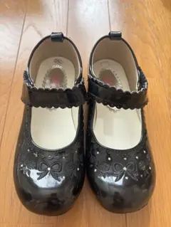 マザウェイズ　ブラック フォーマルシューズ　20㎝