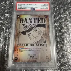 サボ 手配書WANTED ALTERNATE ART PSA 10