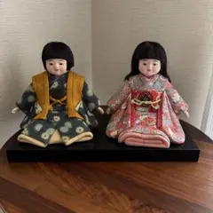 真多呂人形　座り市松のサムネイル