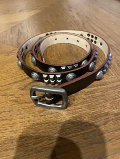 DIESEL スタッズナローベルト　36インチ？