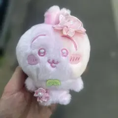 新品未使用 ちいかわ ぬいぱれっと さくらいろ マスコット ぬいぐるみ うさぎ