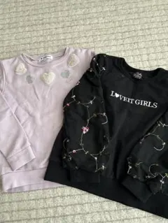 長袖カットソー　薄手トレーナー　120