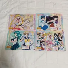セーラームーン　ガチャ　シール　ステッカー　コンプ