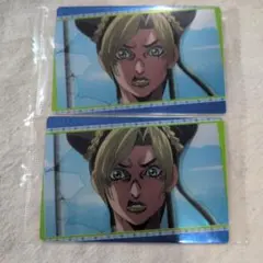 ジョジョの奇妙な冒険 ストーンオーシャン　 ウエハース 空条徐倫 ジョジョ