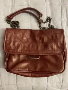 赤ショルダーバッグ(ザラ) ZARA