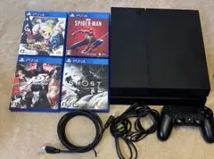 PS4本体 + ゲーム4本セット