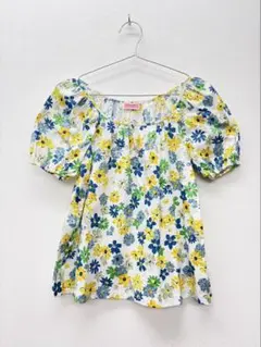 未使用品　kate spade NEW YORK 花柄 半袖ブラウスのサムネイル