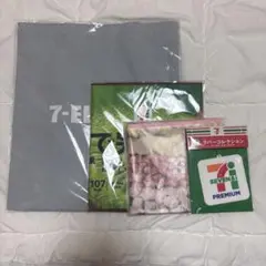 新品未使用未開封　セブンイレブン　ハッピーくじ　トートバッグなどセット　バラ可