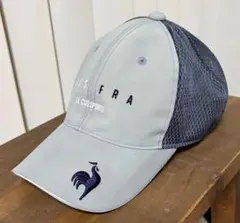 le coq sportif GOLF（ルコック）メッシュキャップ グレー　美品のサムネイル