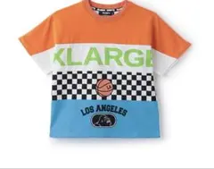 XLARGE KIDS パネル柄Tシャツ 120cm