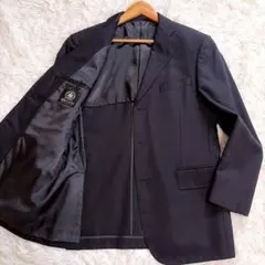 【美品 ウール100%】ジェイプレス テーラードジャケット 背抜き 春夏 AB5