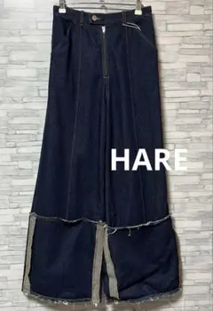 新品　HARE ハレ　デニム　パンツ　F