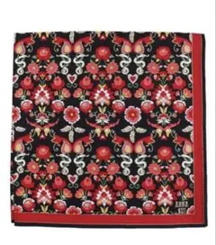 ANNA SUI 大判花柄ハンカチ 新品未使用★