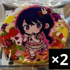 推しの子　スイパラ　s-pick cafe 缶バッジ　星野アイ　ミニキャラ SD