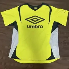 UMBRO プラクティスシャツ イエロー ブラック Mサイズ
