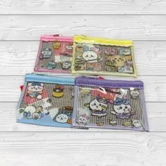 ちいかわ イラストポーチ 4点セット