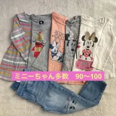 6着まとめ売り 12-18-24M GAP h&m ミニー　セット2Y