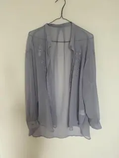 【値下げ】チャオパニック 刺繍入り 長袖シャツ M