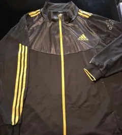 adidas Climalite ジャージ ブラック/イエロー