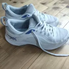 ASICS GEL-GLIDE NOVA 25.0cm ホワイト/ブルー