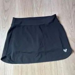 MICKEY MOUSE ミニスカート キュロット ブラック