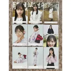 櫻坂46 四期生 中川智尋 生写真 10枚まとめ売り(コンプ2種+バラ3枚)