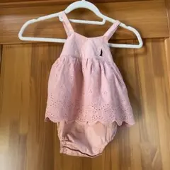 EastBOYピンク刺繍ロンパース サイズ80